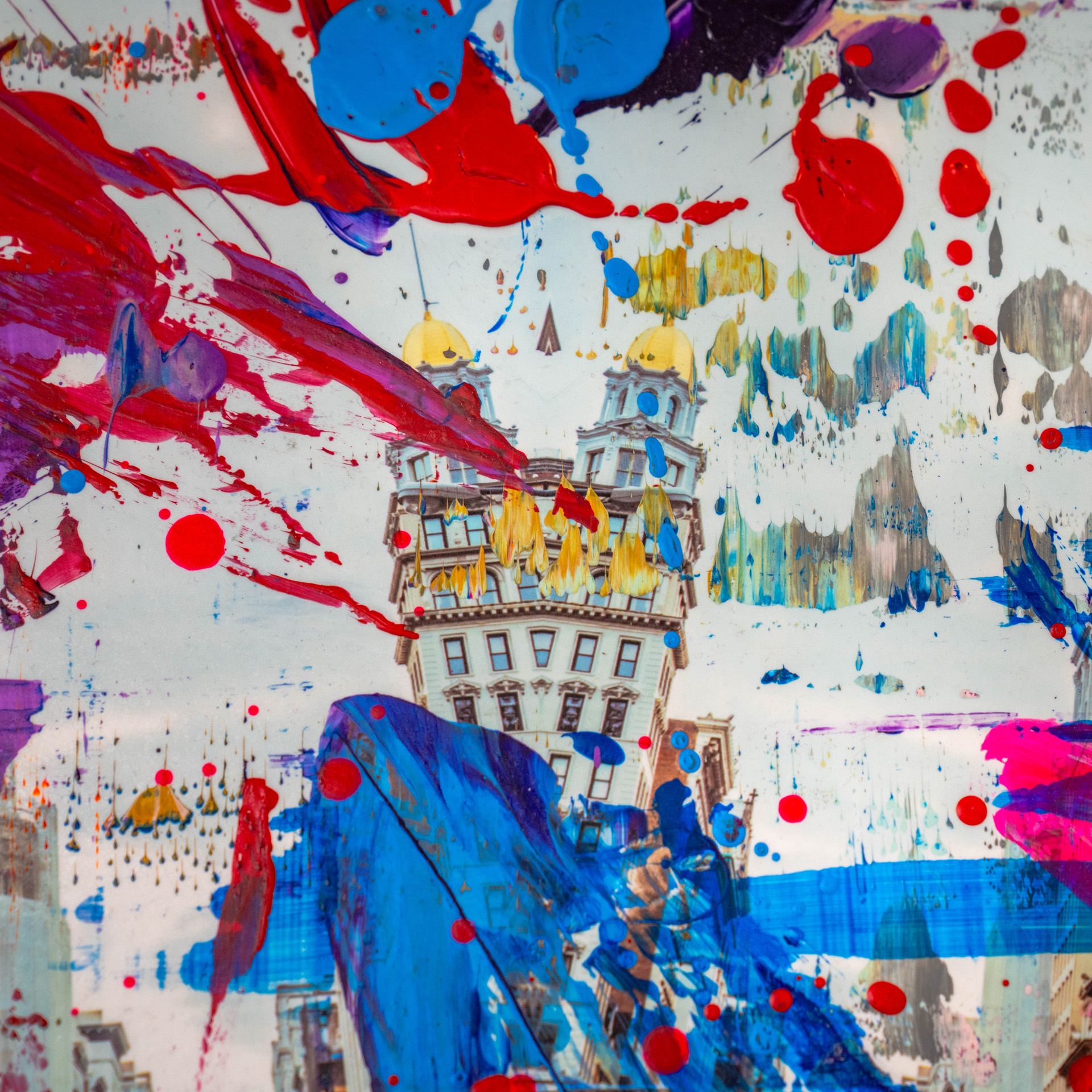 Crossroad at Flat Iron, CU, Fine Art People, Metropolitan Aura Show