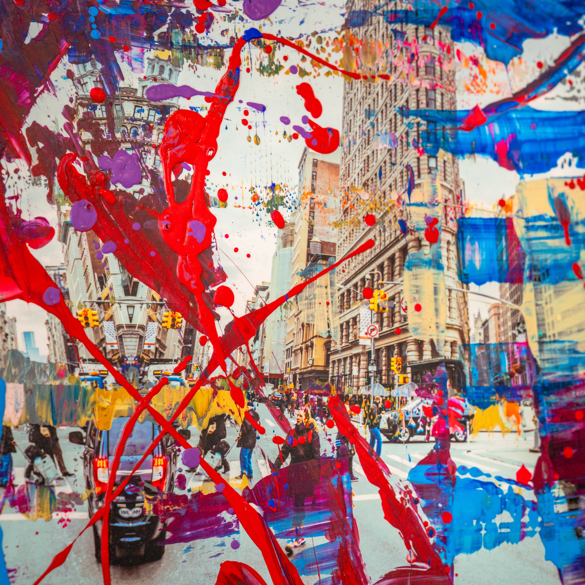 Crossroad at Flat Iron, CU2, Fine Art People, Metropolitan Aura Show